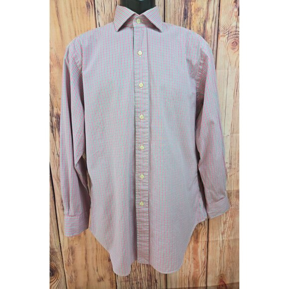 Polo Ralph Lauren Mens Classic Fit Pink Dress Shirt 15.5/33 - Picture 1 of 7